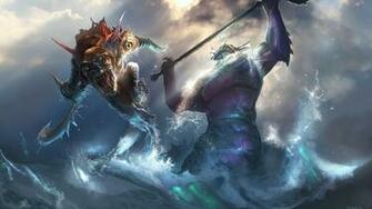 Amphibians Slark Slardar Dota Stock Photos Image HD
