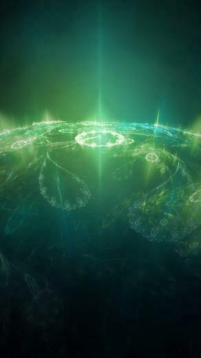 iPhone Wallpaper HD Green Earth Background
