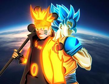 Naruto And Goku Wallpaper On