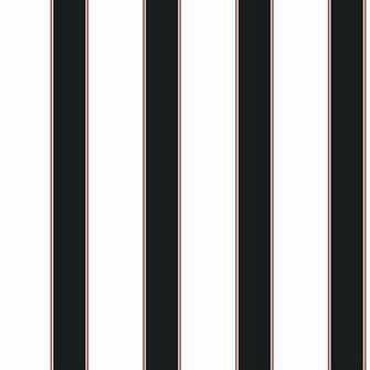 Cool Kids White And Black Wide Stripe Pinstripe Wallpaper