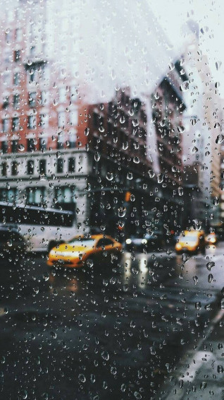 Enjoying A Rainy Day With My iPhone Wallpaper