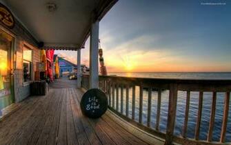 Beach House Wallpaper