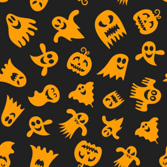 Spooky Seamless Background Vectors Illustrations Wallpaper