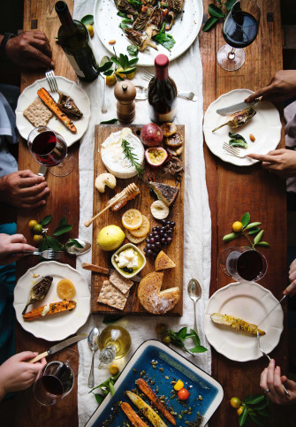 Food Table Wallpaper