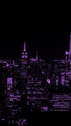 On Colours Purple Wallpaper Phone Dark