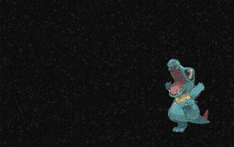 Pokemon Mosaic Totodile Wallpaper Art HD