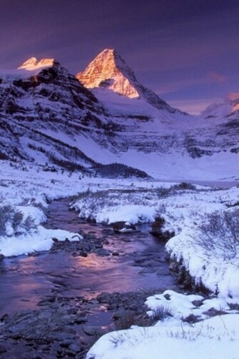 Mac Winter Alpine Christmas Holiday Desktop iPhone Wallpaper And