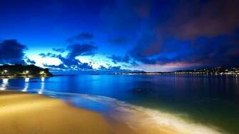 Night Beach Wallpaper Sf