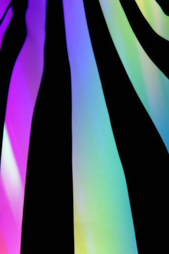 Gradient Stripes Green And Neon Purple iPhone Wallpaper