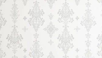 Darcy Wallpaper White And Silver