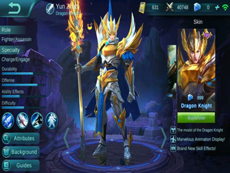 Yun Zhao Guide Mobile Legends Bang Wikia