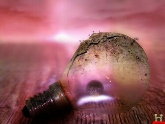 Amazing 3d Bulb HD Wallpaper