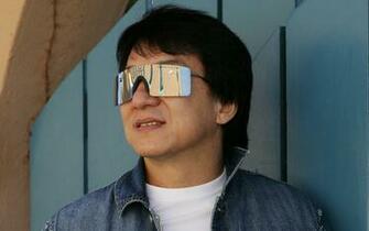 Jackie Chan Glasses Wallpaper Background