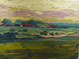 French Countryside X Sold Expressive Nude
