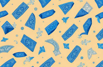 Blue Bandana Wallpaper