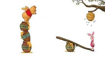 Wallpaper Winnie The Pooh Stunt
