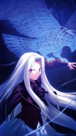 Fate Zero Irisviel Von Einzbern iPhone Plus Wallpaper