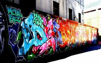 Wall Graffiti Colors Wallpaper