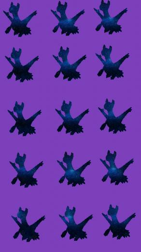 Galaxy Latios Background Pok Charms