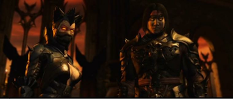 Liu Kang And Kitana By Eduarda