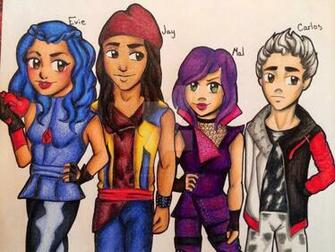 Disney Descendants By Jenwhite235