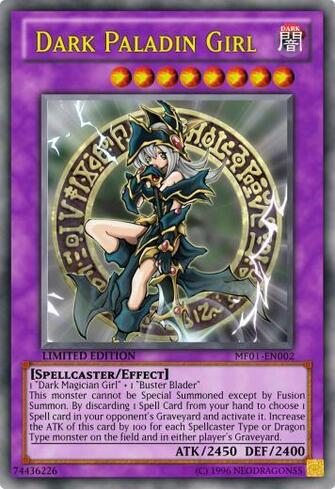 Dark Paladin Girl By Jcxtreem