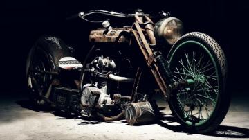 Vintage Motorcycle Wallpaper Top
