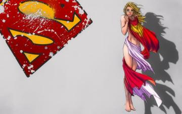 Dc Comics Supergirl HD Wallpaper Of Cartoon