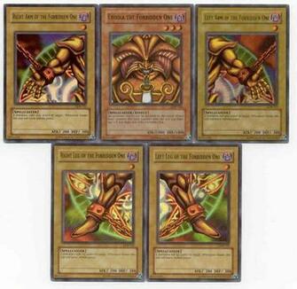 Repin Image Exodia Deck Yugioh Cards