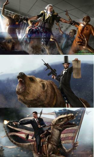 Badass Presidents By Artist