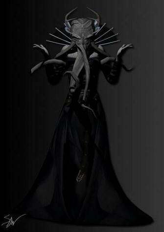 Mind Flayer Queen Of Shadows By Direwrath