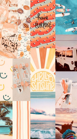 Summer Mood Board Wallpaper Have Purpose Fab