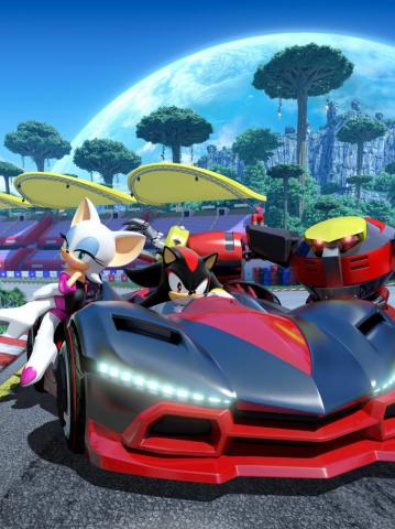 Team Sonic Racing Phone Wallpaper