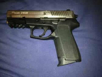 My Diamond Plated Sig Sp2022 Firearms