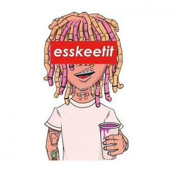 Dibujo Lil Pump Esskeetit Box Logo Photographic