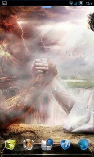 Bigger God Vs Devil Live Wallpaper For Android Screenshot