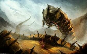 Dune Wallpaper Sandworm
