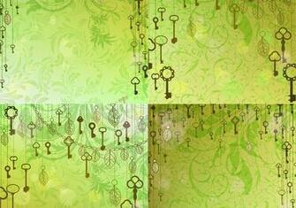 Vintage Skeleton Key Background Vectors Vector Art