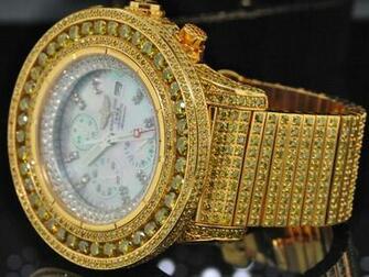 Gold Diamond Watches For Men