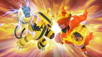 Wallpaper Of Electivire Magmortar Pokemon Go Pok Mon Background