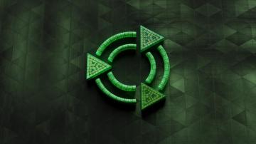 3d Green Wallpaper Artwork Ubuntu Mate Community