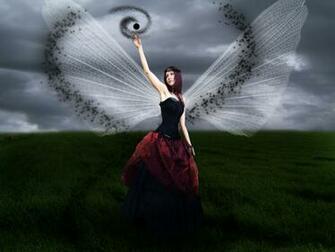 Angel Black Magic Wallpaper