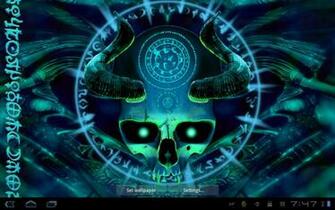 Mystical Skull Live Wallpaper Android Apps On Google Play