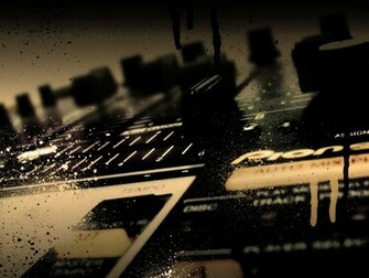Mixer Equalizzatore Remoto Dj Sfondo Scuro Wallpaper