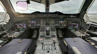 Airbus A380 Cockpit Layout