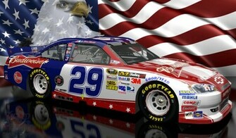Kevin Harvick Nascar Unites Patriotic Wallpaper Wallpaper55