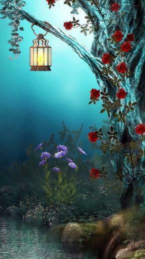 Fantasy Tree Wallpaper iPhone