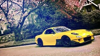 Cars Tuning Mazda Rx Wallpaper HD Background