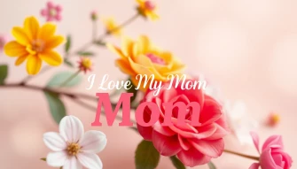 I Love My Mom Wallpaper