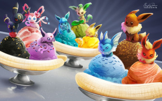 Cute Eeveelutions Wallpaper On